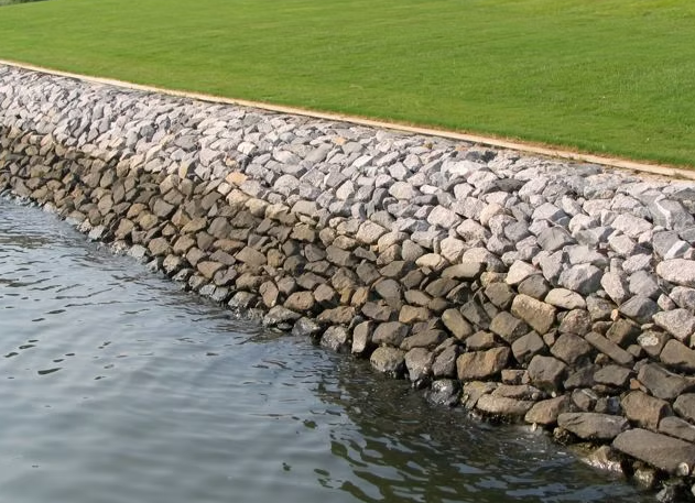 Rip Rap installation 1